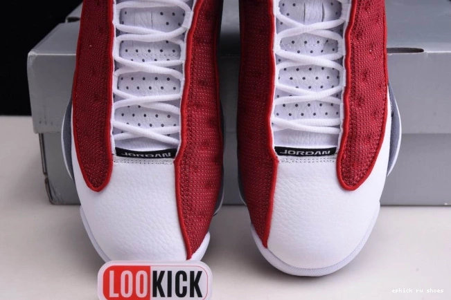 Cheap Gym Red Flint Grey Jordan Air Retro 13 414571-600 0708